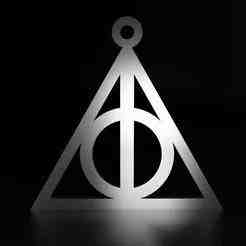 Deathly Hallows Inspired Pendant – 3D Jewelry Model