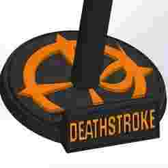 Deathstroke Helmet Stand