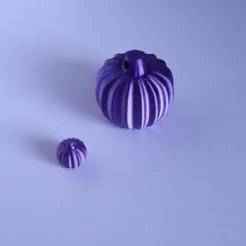 Decorative 3D Pumpkin - Halloween