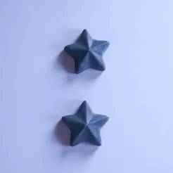 Decorative 3D stars