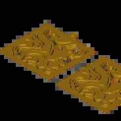 Deer Family Nature Art Pendant Jewelry STL Digital File