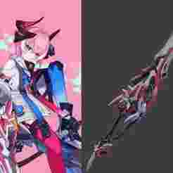 Delta - Honkai Impact 3rd - Sleeper's Dream Weapon - Cosplay Prop - STL 3D Print Files
