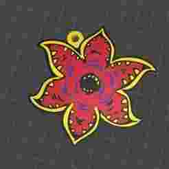 Demogorgon Keychain 👹 - Stranger Things Fan Art 3D Print Model