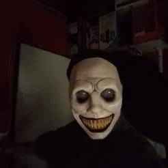 Demon mask Halloween