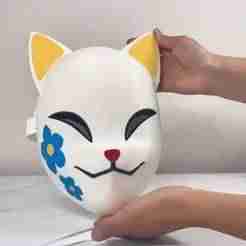 Demon Slayer Mask Makomo