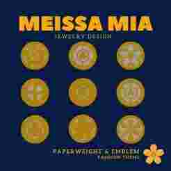 Desk of Honor – 3D Print File for Samurai Crest Paperweight - Home Decor, Artwork Wall Art - Japanese Samurai Clan Emblem - Family Insignia Desk Accessories - Heritage Family Symbol - Coat of Arms Sigil Badge