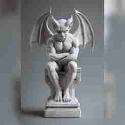 Devil statue