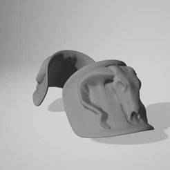 Diablo Barbarian Ancient Minotaur Shoulder Armor