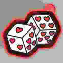 🎲❤️ Dice Mold – Freshie, Keychain, Resin & Candle Mold