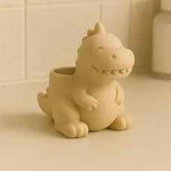 Dino Pencil Holder