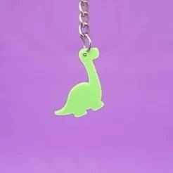 Dinosaur Keychain Shape