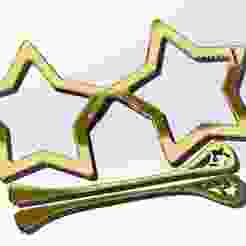 Disco party glasses. Star glasses