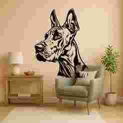 Dog7 - Wall Art Multicolor