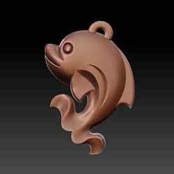 Dolphin Pendant
