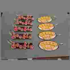 Dookie GD keychains - 2 keychain - Two keychains