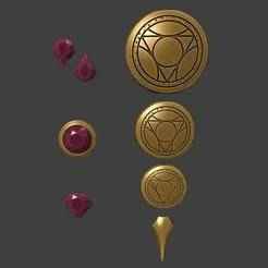 DOTa Invoker set PROP COSPLAY 3D MODEL (STL FILE) FOR PRINTING