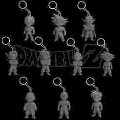 DRAGON BALL Z KEYCHAIN COLLECTION