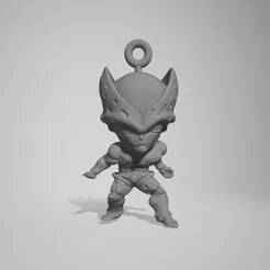 Dragon Ball z Perfect Cell keychain/keychain