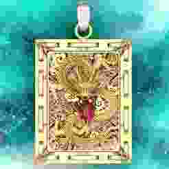 Dragon pendant - Mens pendant - N803