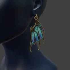 Dragon Wings Earrings