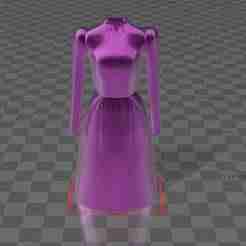 Dress Mannequin Fashion 3D 6