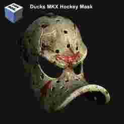 Ducks MKX Hockey Mask