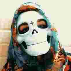 Duke of Death Daleth Mask - Anime Cosplay Skeletor Skull Nun