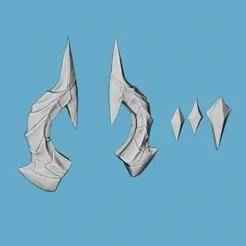 Durin Horns and Hair Accessories