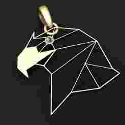 Eagle Pendant 3D  printable Model