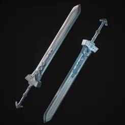 Elden Ring Blaidd Sword Cosplay or Miniature - Elden Ring Blaidd Sword Cosplay o Miniature