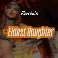 Eldest Daughter Keychain - Taylor Swift - The life of a showgirl