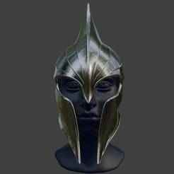 Elegant High Elf Helmet