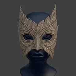 Elven Moonleaf Eye Mask