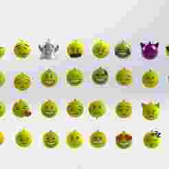 EMOJI - VARIETY OF KEY CHAINS