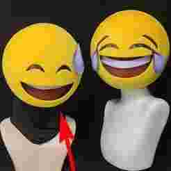 emoji head丨yellow people sweat