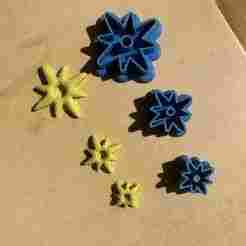 Emporte piéce bijoux - Pate Fimo - Etoile shape