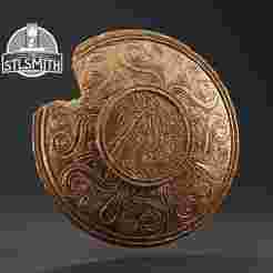 Erdtree Greatshield Elden Ring Life Size Prop STL