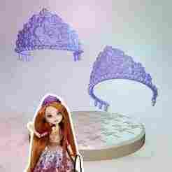 Ever After High Basic/First Chapter Holly O'Hair doll headband/crown replacement