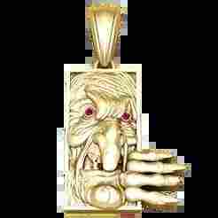 extraordinary gold pendant