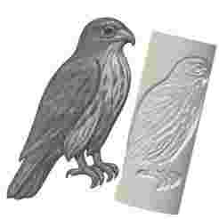 Falcon | Debossed Roller for Clay | Bird of Prey 3D Print Design