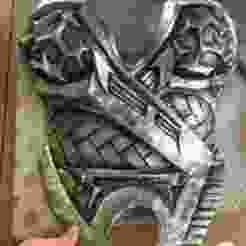 Female Klingon Warrior Breastplate