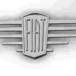 fiat 1938 badge with wings