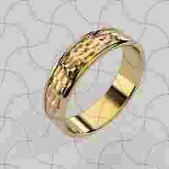 Fine Jewelry, Triangle Texture Ring