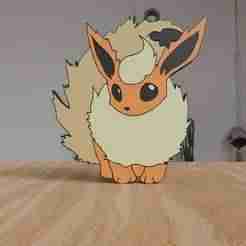 Flareon- Key ring 2D