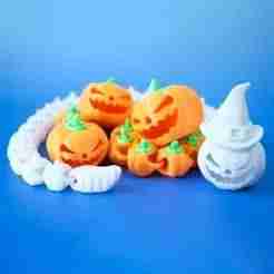 Flexi Pumpkin Snake Articulated