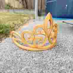 Flourish Tiara (Wearable Headpiece)