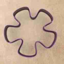 Flower cookie cutter