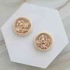 Flower Polymer Clay Stamp / Cutter