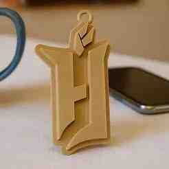 Forge FC keychain badge color printable and renderable