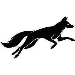 fox leaping forward 2 - 2D/3D Wall Art STL+SVG For CNC Router, Plasma, Waterjet, Laser & 3D Printer